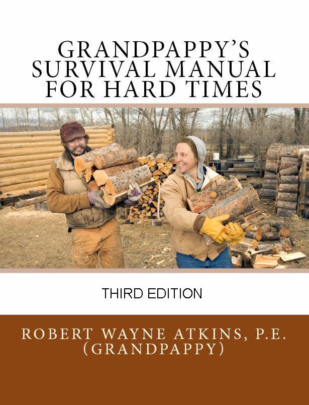 Direct Link to Amazon Web page for Grandpappy's Survival Manual for Hard Times, Third Edition