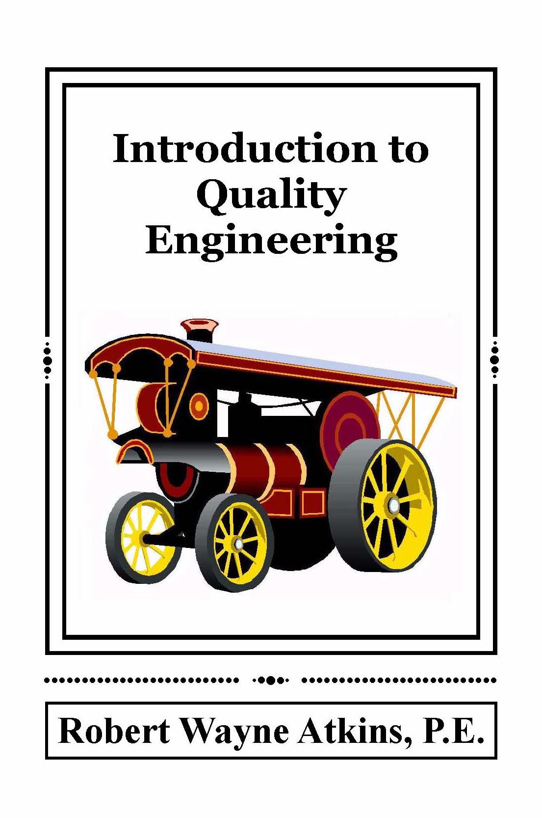 Direct Link to Amazon Web Page for Introduction to Quality Engineering