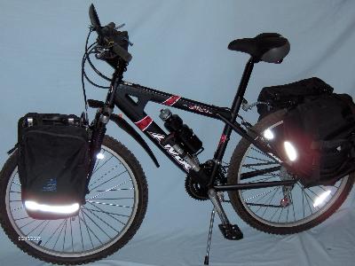 Bike with Racks and Panniers