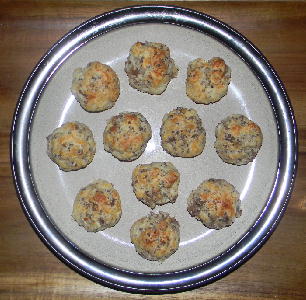 Sausage & Cheese Balls