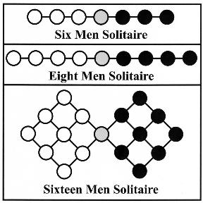 Three Swap Color Solitaire Puzzles