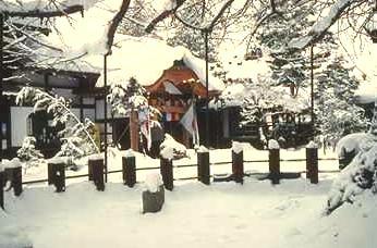 Snow Covered Home