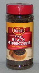 Whole Black Peppercorns